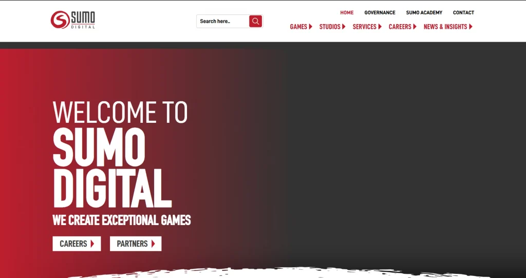 Sumo Digital console game developers list
