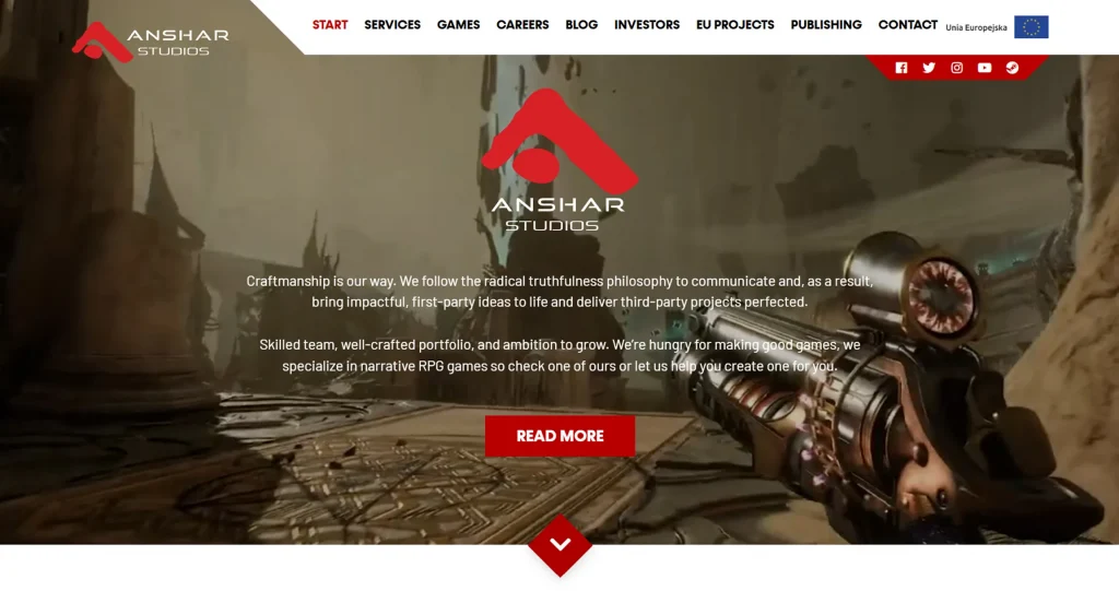 Anshar Studios console game developers list
