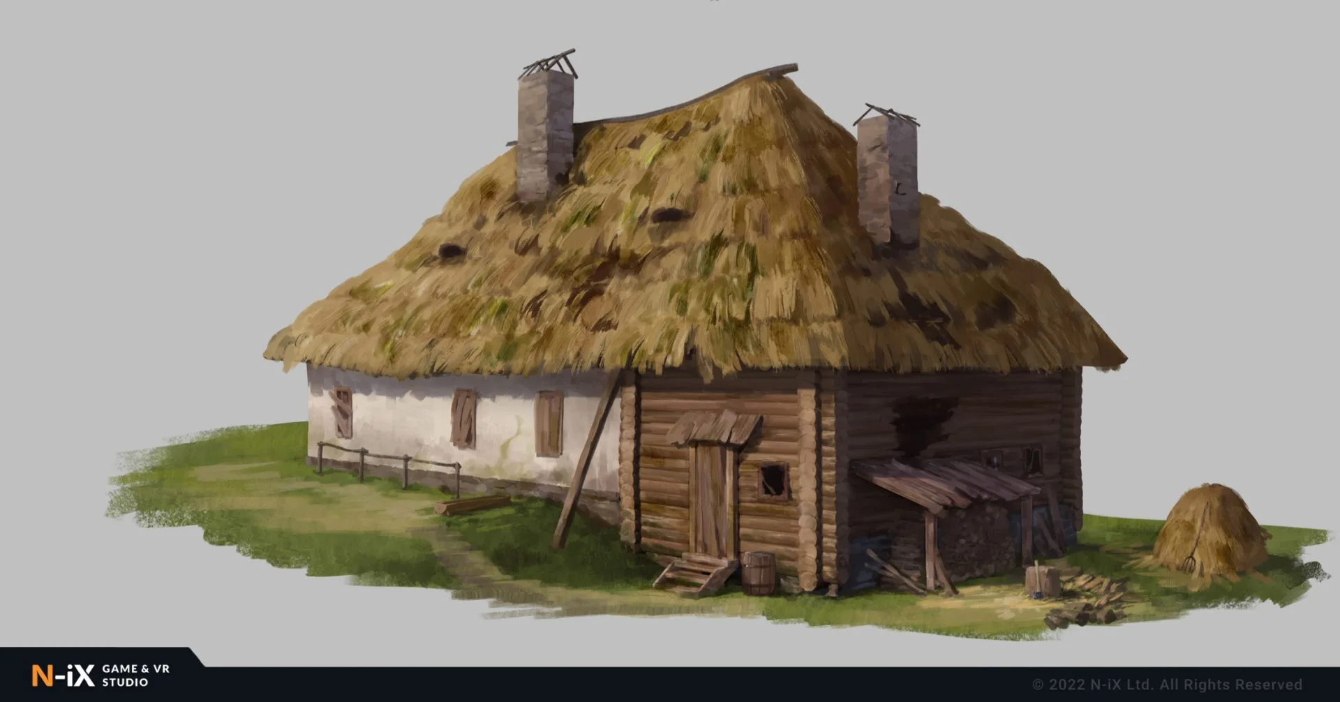 2d game environment ukrainian house