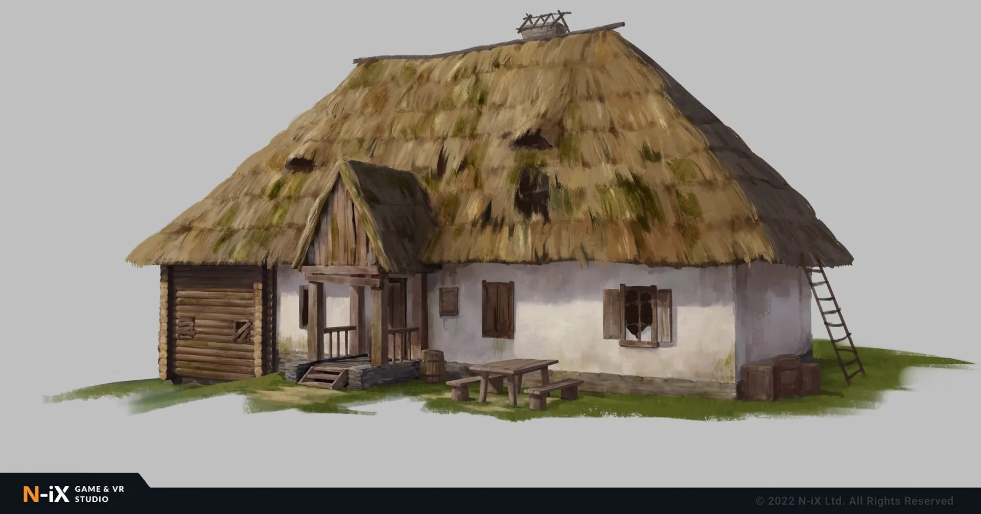 2d game environment ukrainian house
