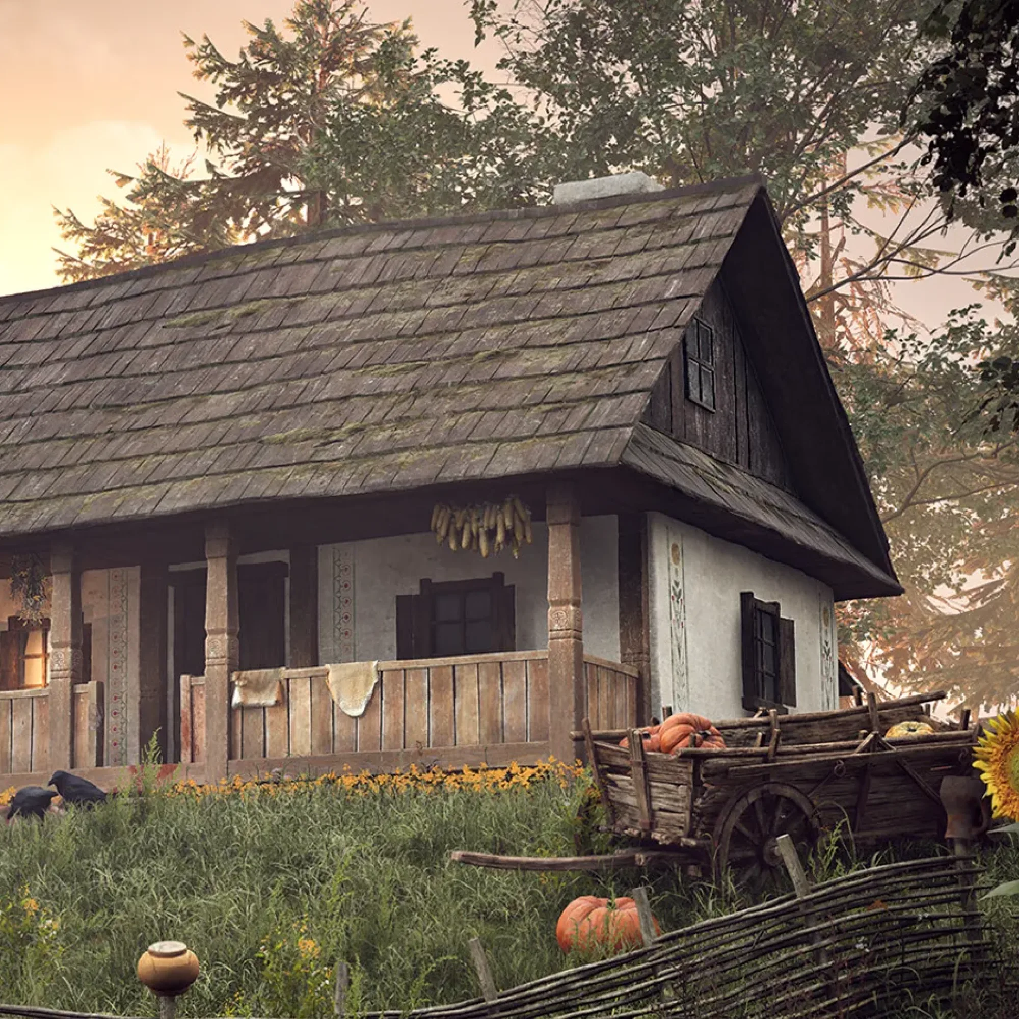 3D Illustrations – Headman House – 1
