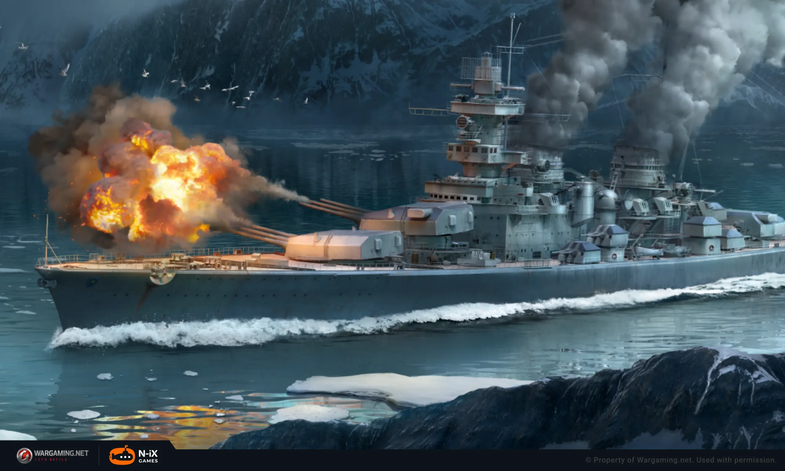 World of Warships legends N-iX Games