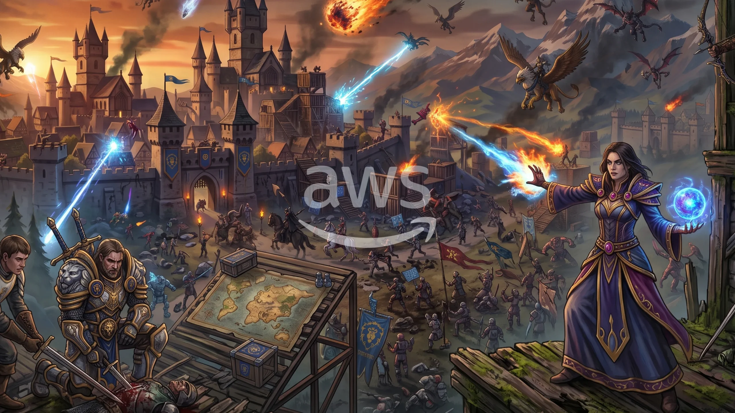 AWS game backend design for MMORPGs: What you need to know